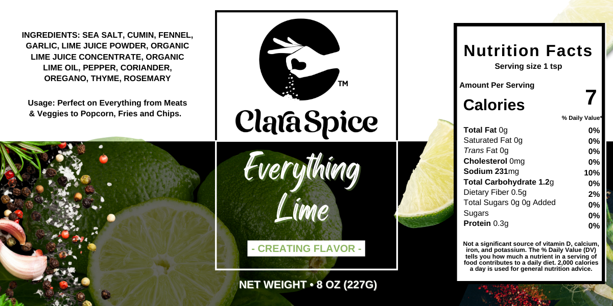 Everything Lime Seasoning Blend